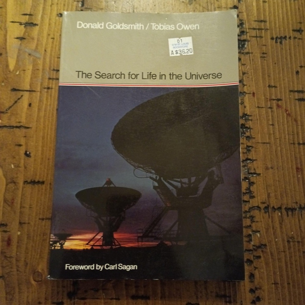 The Search for Life in the Universe Goldsmith Owen Carl Sagan ISBN 0805333258